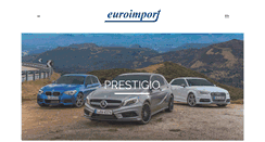 Desktop Screenshot of euroimport.com.py